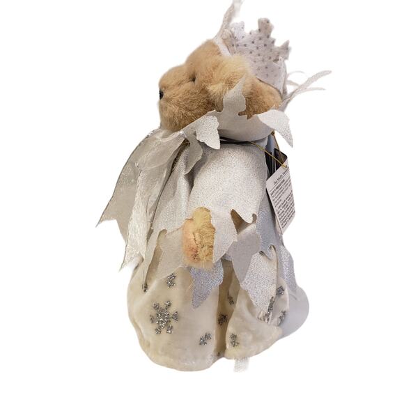 Vintage Muffy VanderBear Snowflake Angelic Bear NEW 1993 Plus Stand - Picture 10 of 12